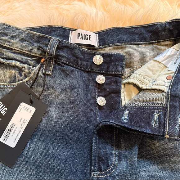 NWT! Paige Sawyer Covered Buttonfly - “Matchstick” Blue - Picture 7 of 9